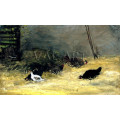 Репродукции на картини: В курника (1878) – Пол Гоген